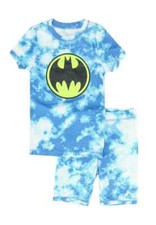NWT Baby Gap Boys Short Pajamas Batman tie-dye blue u pick size