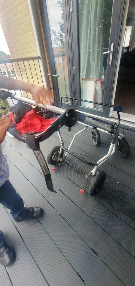 Mountain Buggy Duet Double Pram Pushchair (One Wheel needs TUBE) Pick Up  ONLY. - Image 2 of 3