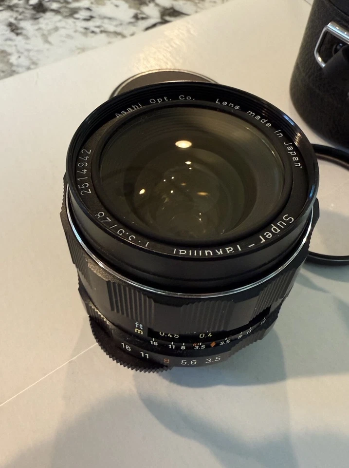 Asahi Pentax Super Takumar 1:3.5/28 Manual Focus Lens w/Case - Image 2 of 4