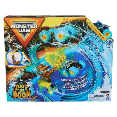Monster Jam 1:64 Stunt Playset