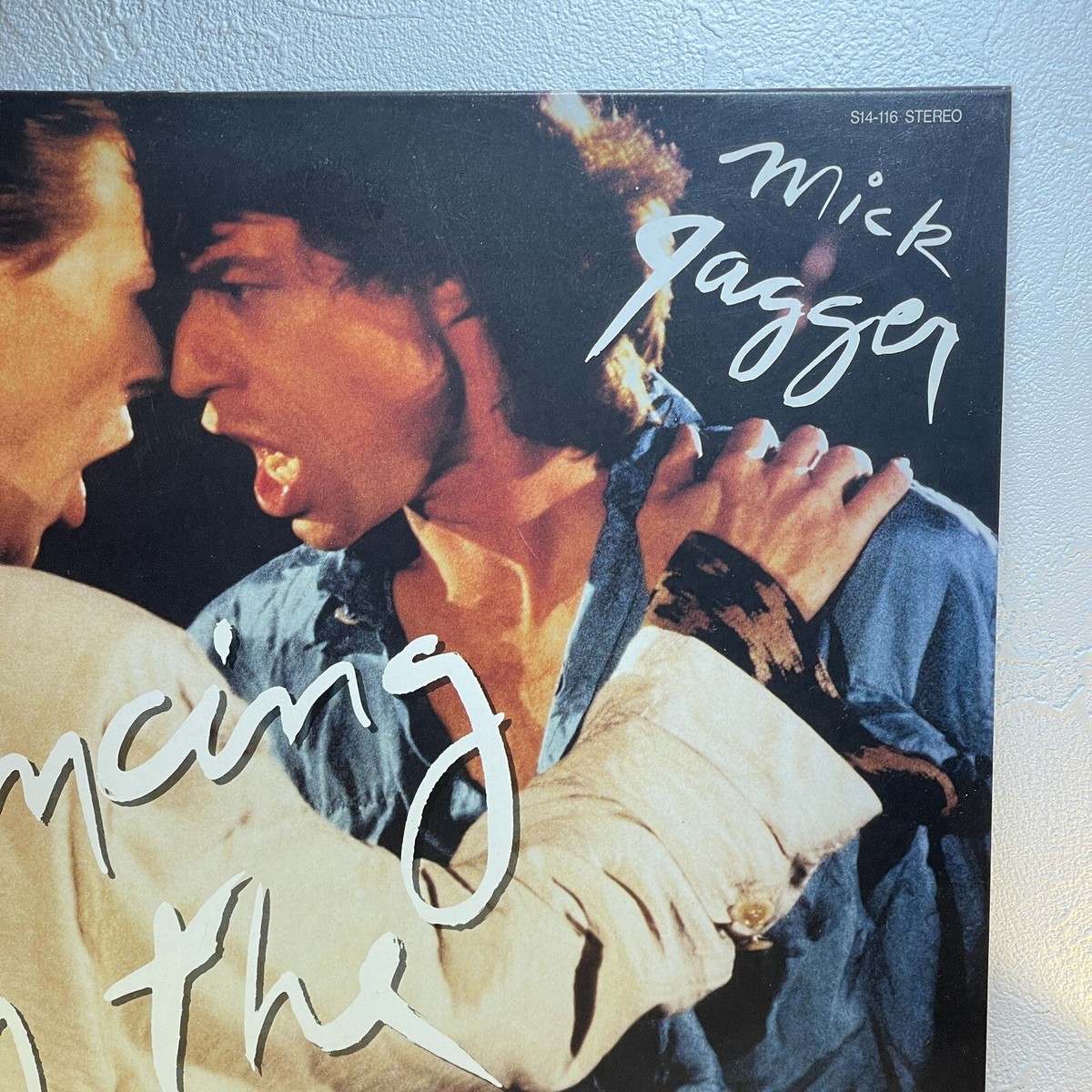 David Bowie Mick Jagger - Dancing In The Street S14-116 w/OBI LP
