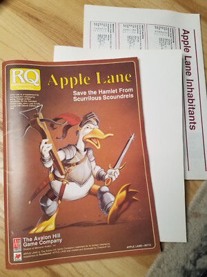 Avalon Hill Runequest Apple Lane Complete | eBay