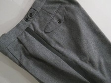 VTG Polo Ralph Lauren wool cashmere adjustable waist Tuxedo Formal pants 34-33