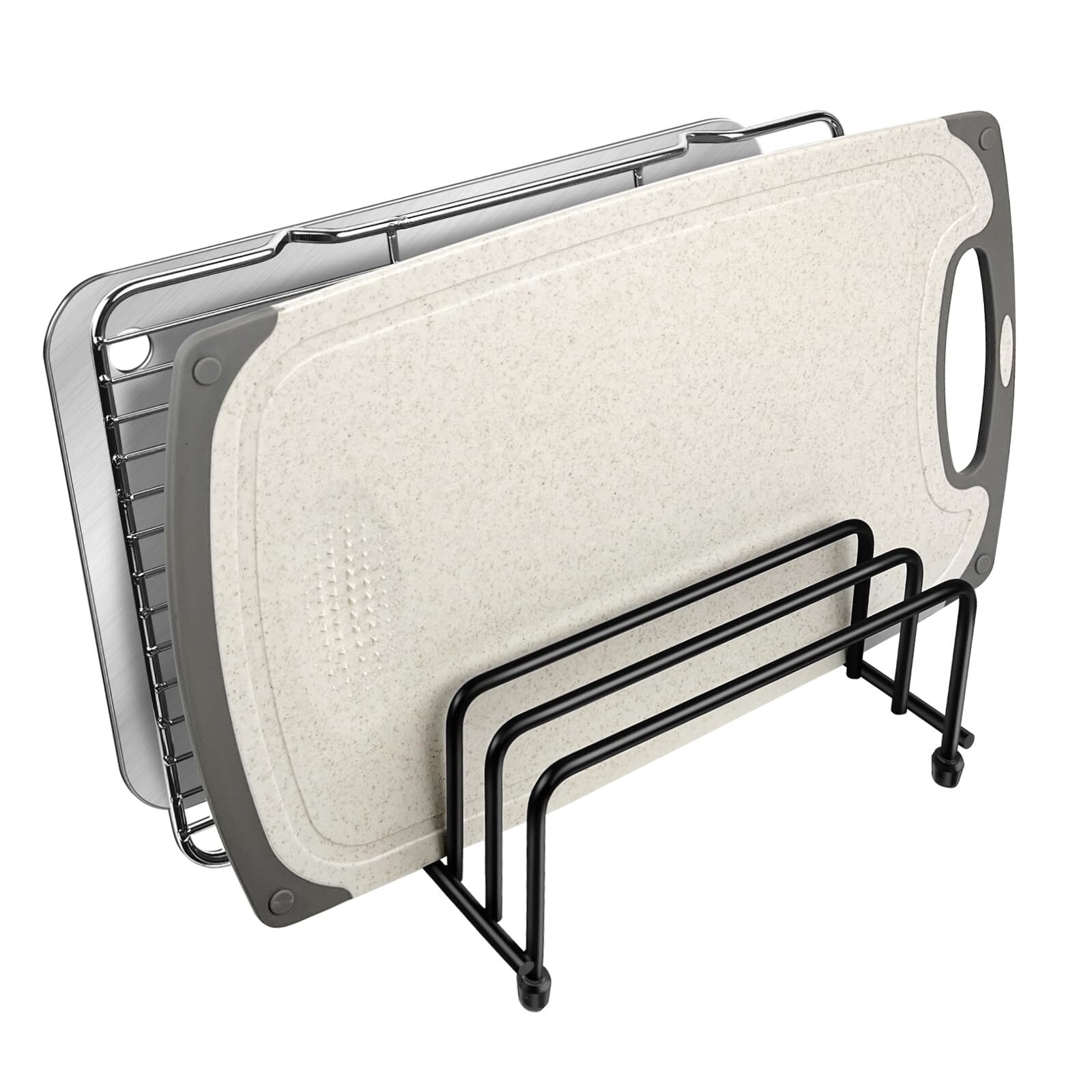 Cutting board organizers (1.0 and 0.6 inch wide slots), cutting board holders...-image