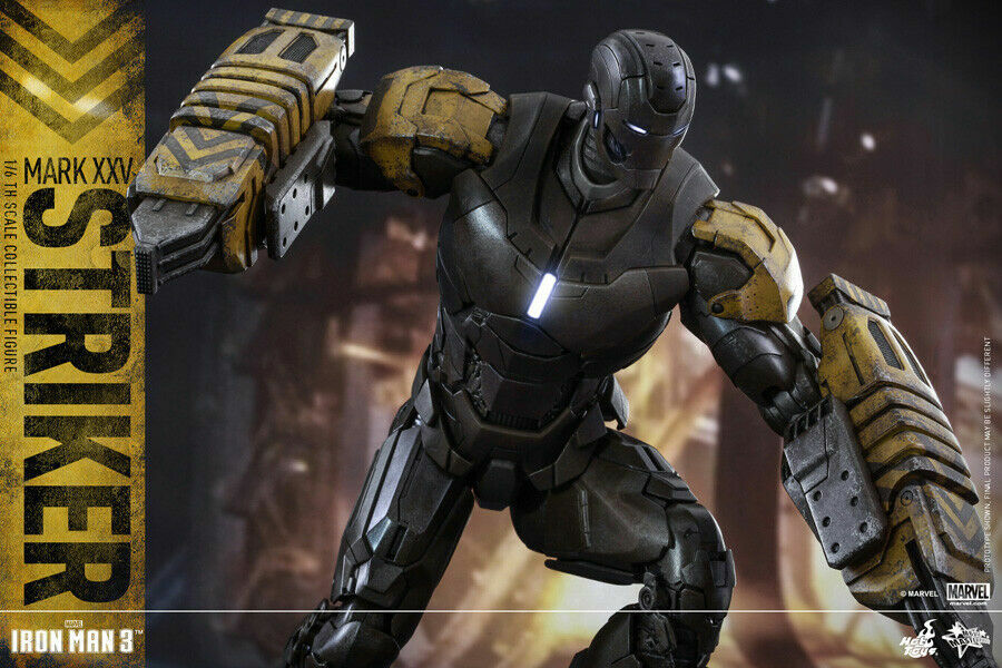 1/6 HOT TOYS MMS277 MARVEL IRON MAN 3 MK25 STRIKER MARK XXV