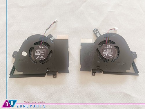 New ASUS FNAQ FNAR 13NR0760P01011 13NR0760P02011 DC12V 1A CPU&GPU Cooling Fan - 第 1/3 張圖片