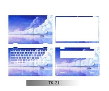 Dazzle Laptop Protector Leather Skin Stickers For Dell Inspiron14 5410 2in1 2021