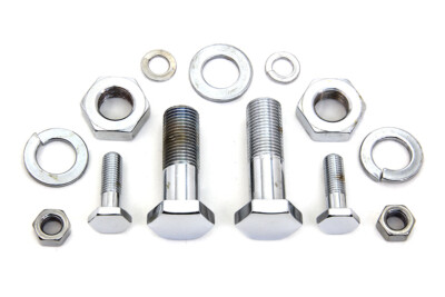 Colony 9530-13 Rear Engine Bar Mount Kit - Chrome Bolts and Nuts