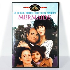 Mermaids (DVD, 1990, Widescreen)    Bob Hoskins    Winona Ryder