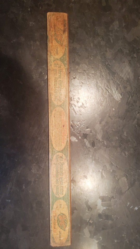 Vintage Breyers Ice Cream Advertising 12-inch Wood Ruler - Philly NY ...