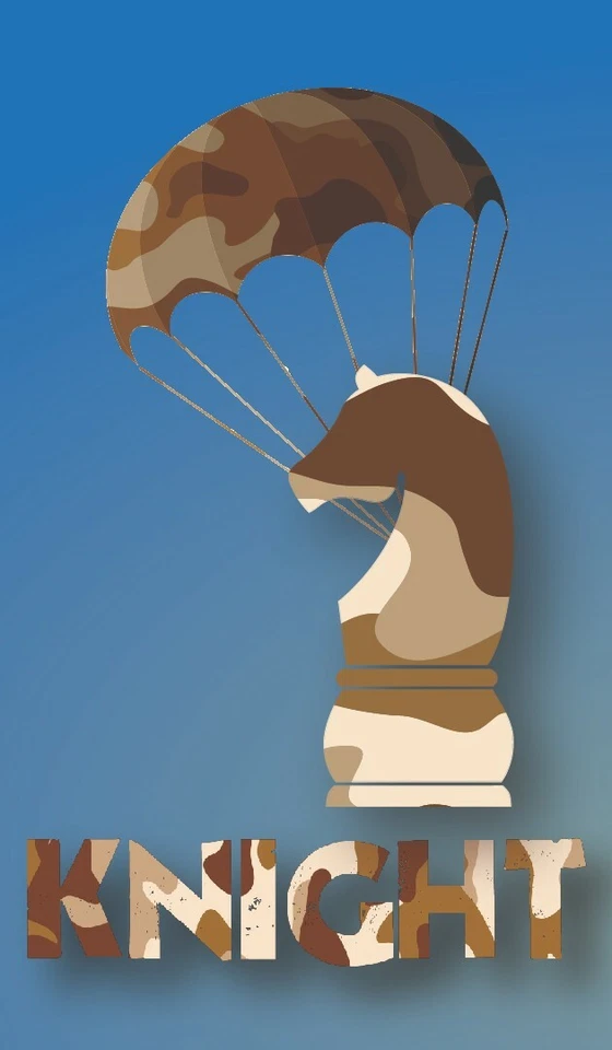 CHESS COMMANDO PARACAIDISTAS:: Tarjetas de ajedrez. Juega las cartas con tu juego de ajedrez.   Foto 3 de 4