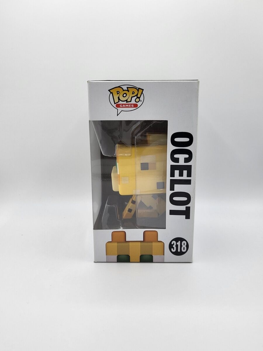 FUNKO POP! Games: Minecraft - OCELOT (318) Collectible Figure - NEW