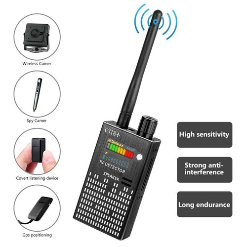 G318 Anti Spy Wireless Signal Detector Finding Camera Detect Tracker Hotel US - Picture 5 of 8