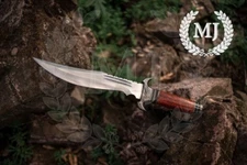 Custom Handmade D2 Steel Bowie Knife Hunting Knife Survival Knife Fix Blade