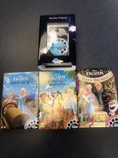 Moonlite Storytime Mini Projector Set 3 Frozen Picture Discs Bundle NEW in Box