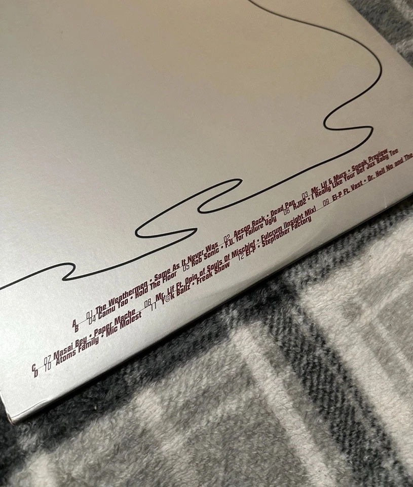 DEFINITIVE JUX PRESENTS II - DJXP2 - 12” 2LP RARE 2001 - AESOP ROCK MURS EL-P - Image 3 of 4