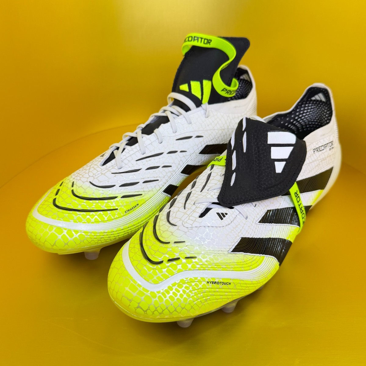 Adidas Predator Elite FT AG White Green Soccer Cleats Men