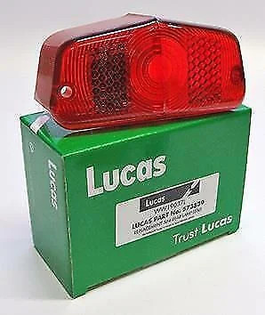 LUCAS REAR LAMP LENS L564 1955-70 BSA NORTON TRIUMPH AMC BRITISH BIKES