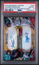 2024 Bowman Chrome - International Impact Autographs Jose Perdomo, Luis Guanipa