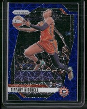 2024 Panini Prizm WNBA #57 Tiffany Mitchell Blue Velocity Prizms