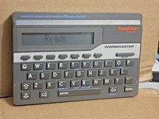 Franklin WORDMASTER Deluxe WM-1055 Linguistic Merriam Webster Dictionary / Works