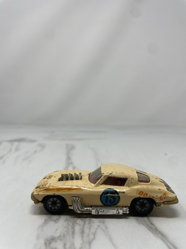 Auto Giocattolo Corgi 337 Chevrolet Corvette Sting Ray Stock Car Ossa Pigre - Foto 1 di 6