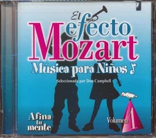 CD El Efecto Mozart, Musica Para Ninos - Afina Tu Mente Volume 1