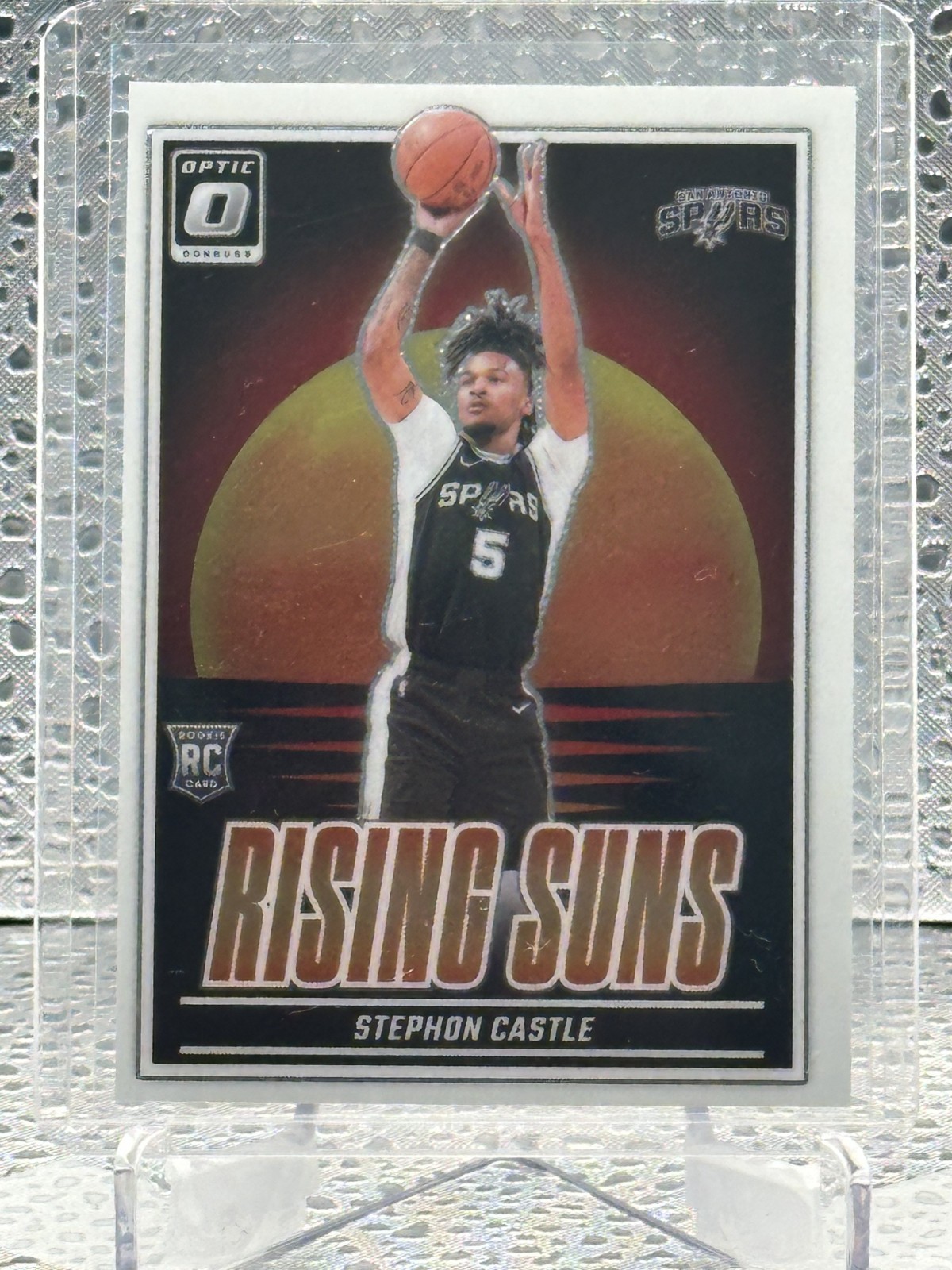 2024-25 Panini Donruss Optic Stephon Castle #6 Rising Suns (RC)