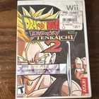 Dragon Ball Z 🔥 Budokai Tenkaichi 2 Nintendo Wii game (tested & working)