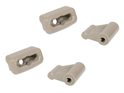 2-Satz Clipse Set Clips + Halter Champignon fÃ¼r Mercedes R107 SL Sonnenblenden