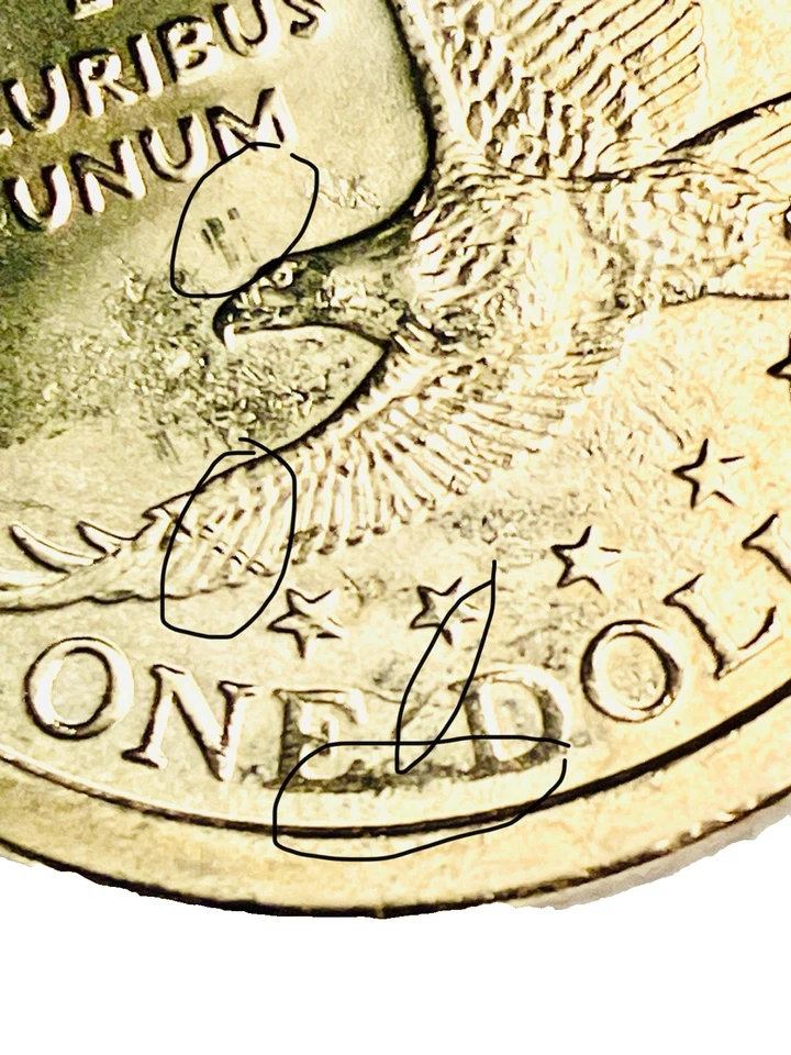 2000 D Sacagawea $1 error coin - Image 4 of 4