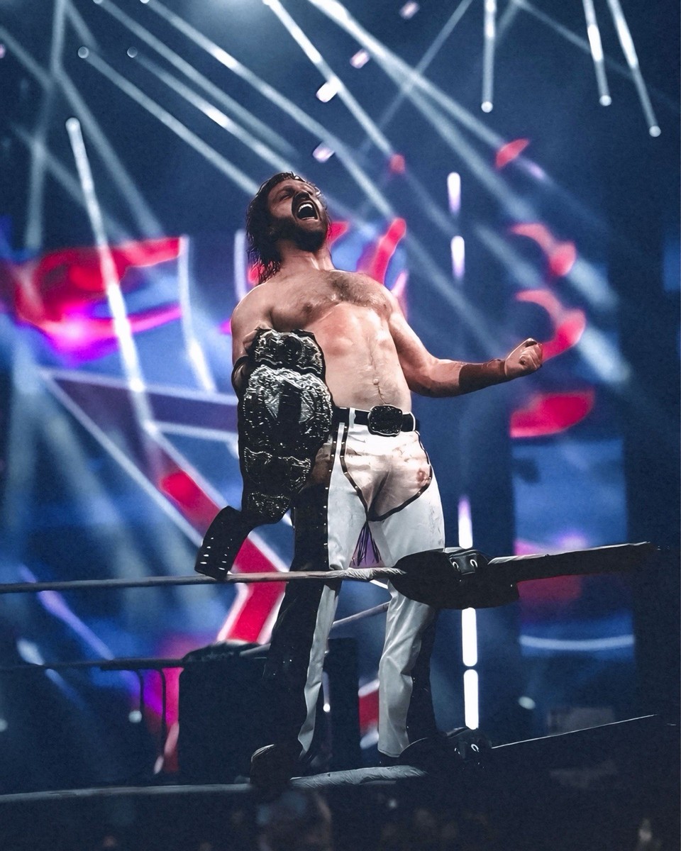 AEW 16”x20” POSTER - HANGMAN ADAM PAGE | eBay
