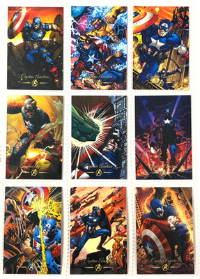 2025 MARVEL AVENGERS Collectoons Cards - Full Set 146/146 Peru Hulk Wolverine