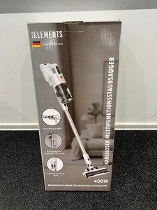 KB ELEMENTS Leichter kabelloser Staubsauger beutellos, Akku Staubsauger, B-ware