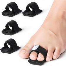 Hammer Toe Straightener for Women  Men - 4 Pack Adjustable Toe Splints for Hamm
