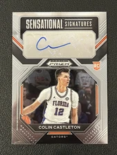Colin Castleton 2023 Panini Prizm Sensational Signatures SS-CLC Rookie RC Lakers