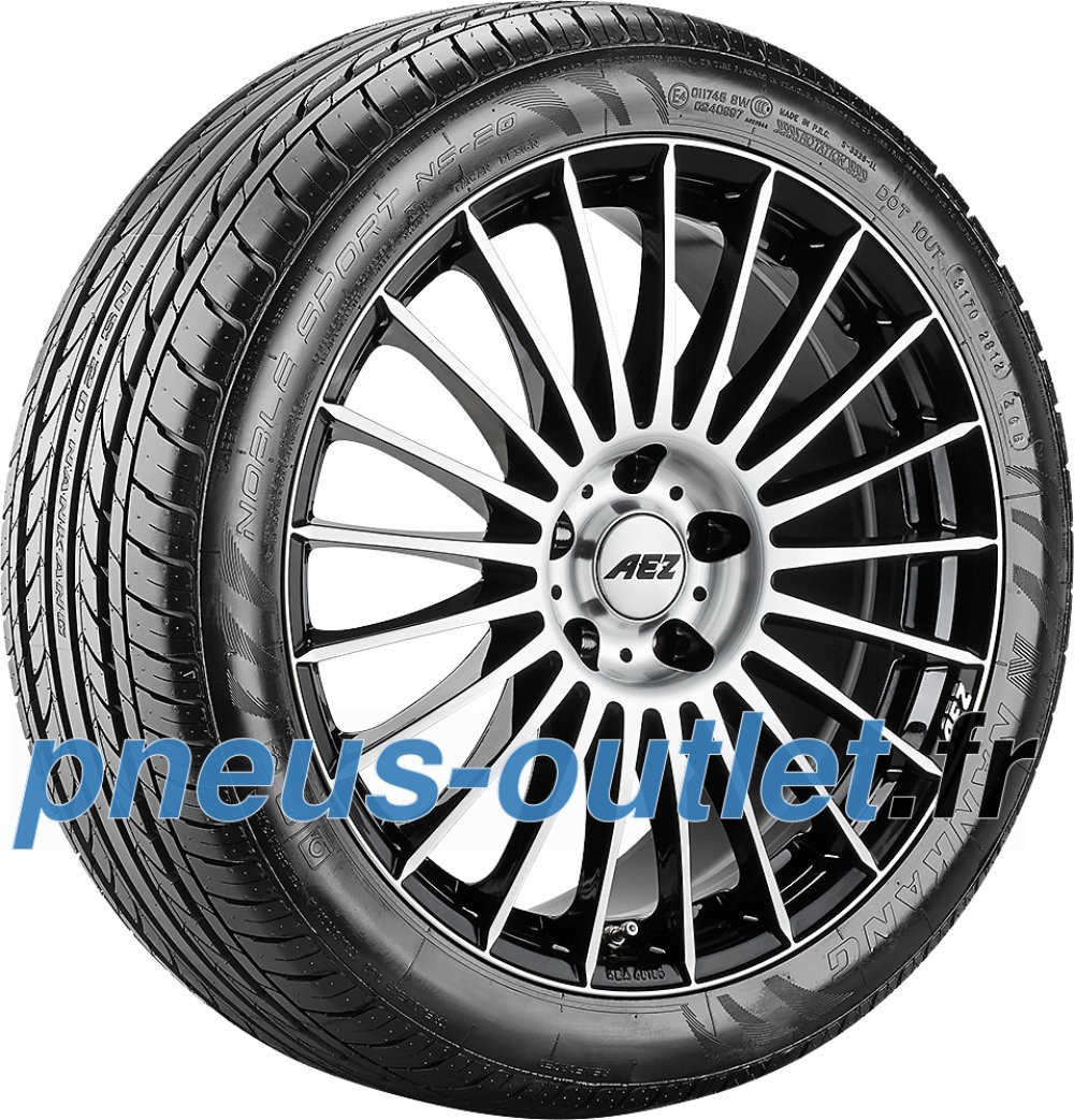 Pneu Nankang Noble Sport NS-20 195/55 R15 85V idéal pour vos trajets de vacances d'été