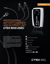 Professional Battery Charger And Support Unit Ctek Mxs 25ec Professional Battery Charger And Support Unit Ctek Mxs 25ec