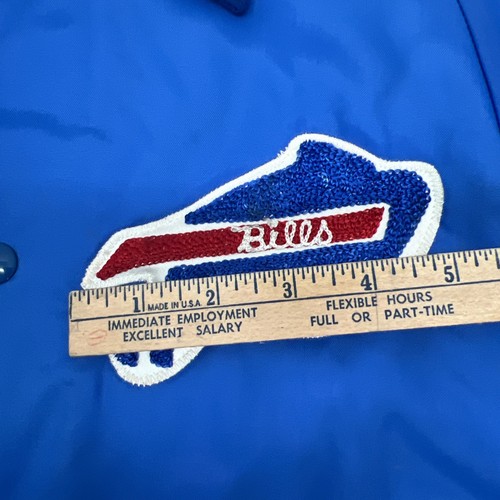 Giacca sportiva vintage Don Allison taglia Med NFL BUFFALO BILLS ricamo double face - Foto 4 di 21