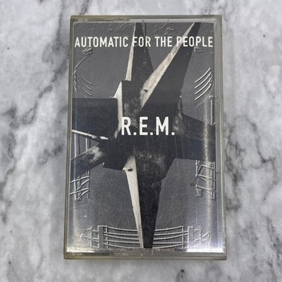 REM - Automatic for the People - original yellow R.E.M. Cassette Tape TH1-31