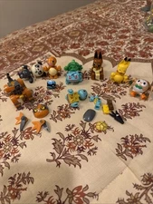 Pokemon Mega Construx - Lot of 8 Figures Pikachu, Eevee, Charmander Lego