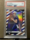 2024 Panini Prizm - Rookies Drake Maye #329 Red White & Blue Prizm (RC)
