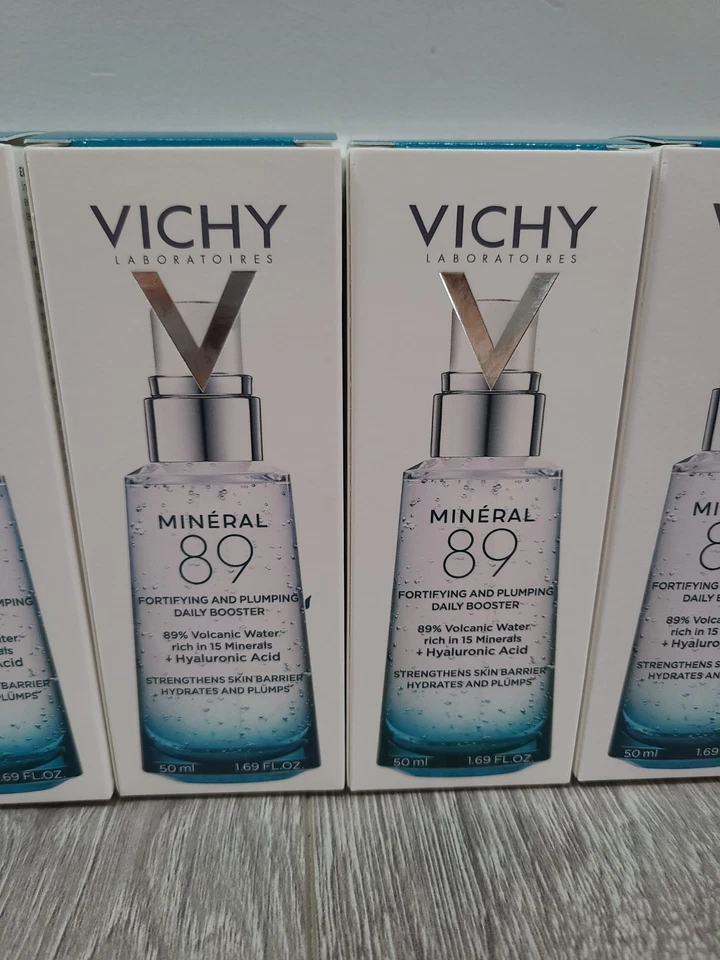4 x Vichy Mineral 89 Skin Fortifying Daily Booster 1.69oz Hyaluronic Acid 02/27 - Image 2 of 4