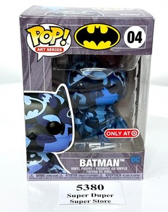 Funko Pop! - Art Series - Batman # 04 - Blue & Black - DC COMICS Special Edition