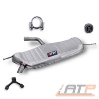 SET EndschalldÄMpfer SchalldÄMpfer FÜR VW Golf Plus 5M Golf 5 1K 1.4 16V FSI
