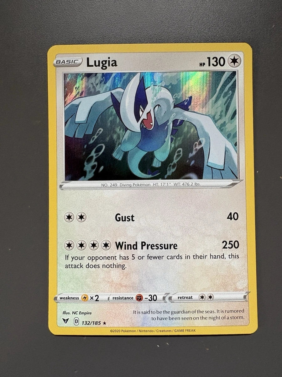 Lugia Pokémon TCG Colorless Holo Rare Individual Collectible Card