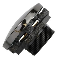 Transfer Tank Vented Fuel Cap w/ 2 Inch Threaded Neck,Fuel Transfer Black