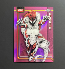 2026 Topps Chrome Marvel Silence 155 Pink Refractor Numbered /250