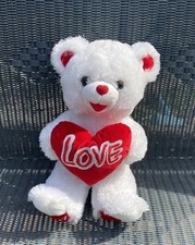 Dan Dee Sweetheart Teddy White Bear 2017  Plush Toy 21  