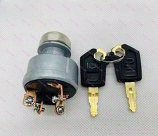 Ignition Key Starter Switch With 2 Keys For CAT E312/313/315/323/325/320B/C/D